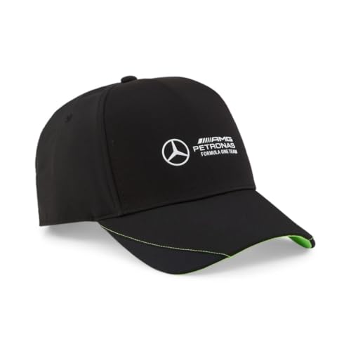 PUMA Unisex Adult Mercedes Formula 1 Baseball Cap Black