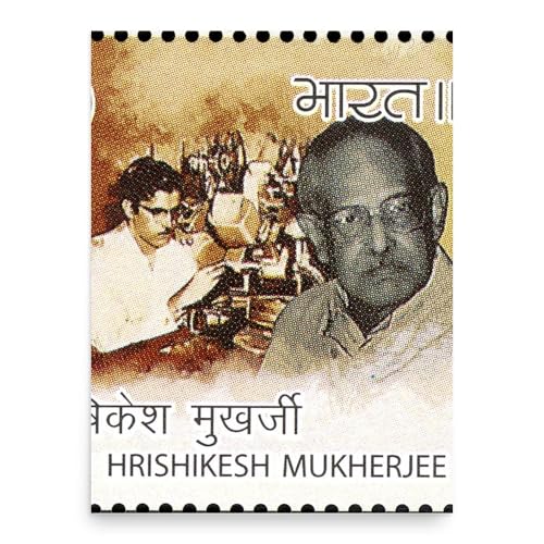 Hrishikesh Mukherjee Poster Print - Wall Art for Home Decor Office Living Room Bedroom, No Frame, Large 18"x24"