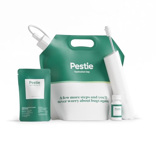 Pestie Home Barrier Pest Control Kit, Expert Pest Control for Your Home, Fast-Acting, Long-Lasting Insect Killer, Professional Spray Protects Against Common Pests