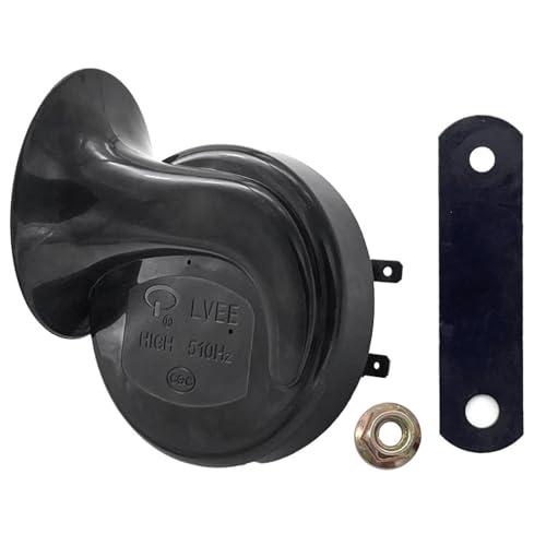 Car Snail Horns Super Loud Train Horn 12v,Universal Loud Snail Horn for Car Truck Motorcycle,Cars Horn, Waterproof Horn Universal Loud Snail Horn for Motorcycle Truck Boats