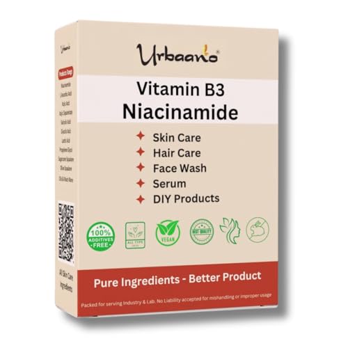 Niacinamide Powder (Vitamin B3) For Making DIY Lotion, Cream, Serum & Skin Care "Helps To Minimize Pores, Balance Oil Production, Wrinkles, Fine Lines"
