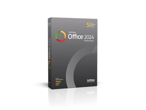 SoftMaker Office Pro kompatibel mit Windows & Mac für 5 Geräte desselben Haushalts