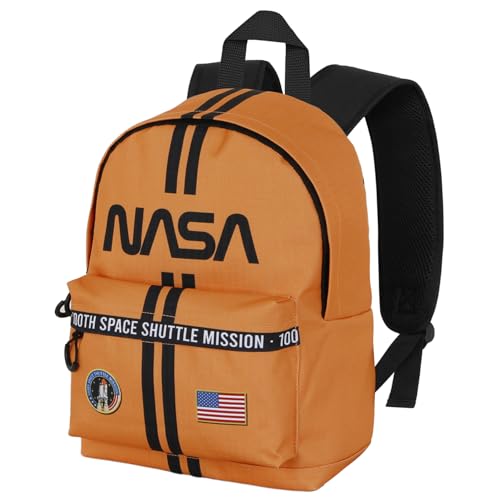 Karactermania NASA Lines-Small Fan HS Backpack, Orange, 25 x 35 cm, Capacity 12 L
