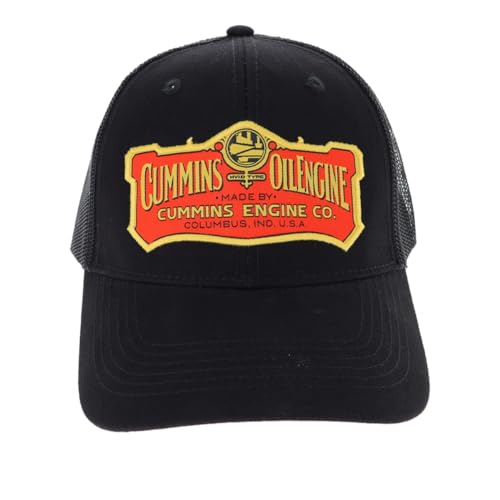 Cummins Men's Trucker Hat, Black