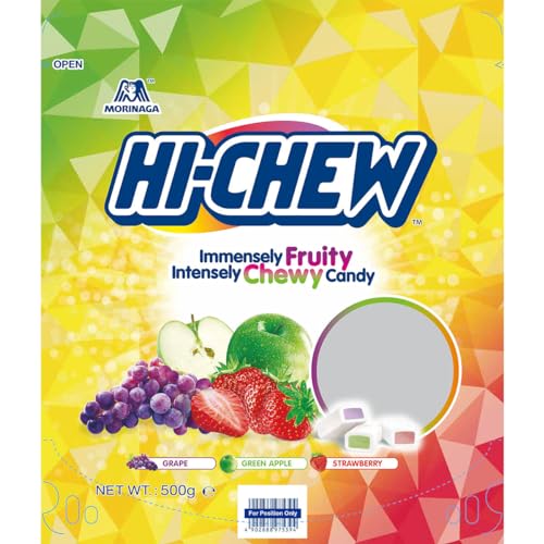 Hi-Chew Assorted Chewy Sweets, 500g