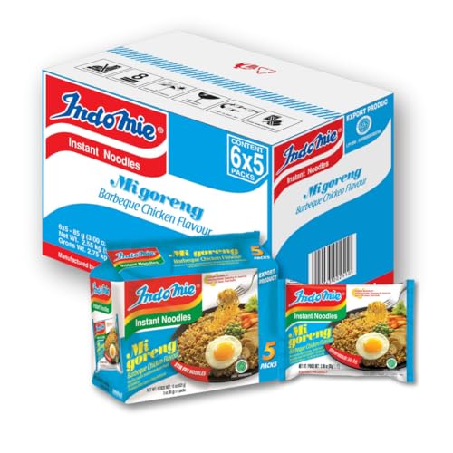 Indomie Instant Noodle Mi Goreng Barbeque Chicken Flavour 6(5x85g)