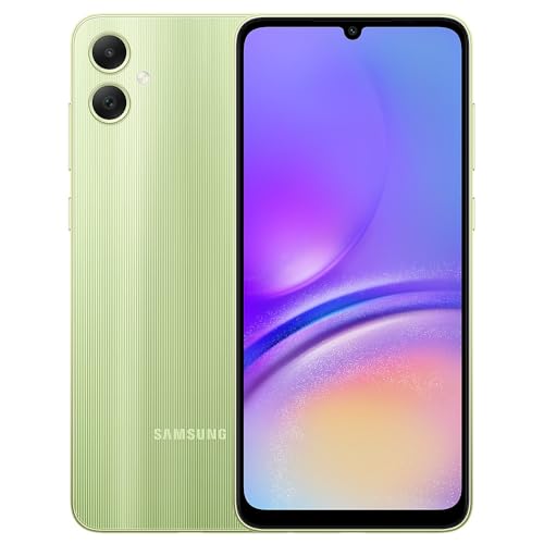 SAMSUNG Galaxy A05 (128GB, 4GB) 6.7" Dual SIM GSM Unlocked Global 4G LTE A055M/DS (Light Green)
