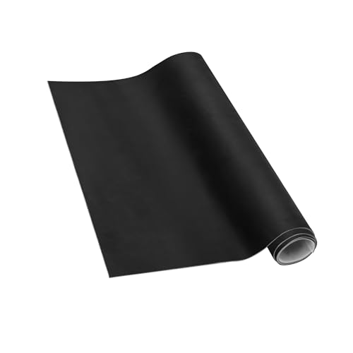 Motoforti Universal Suede Headliner Fabric, 60" Length x 47" Width, Foam Backed, for Car, Suede Fabric, Black