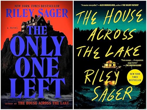 Riley Sager Bestselling 2 Books Collection - The Only One Left & The House Across the Lake (Hardcover Edition)