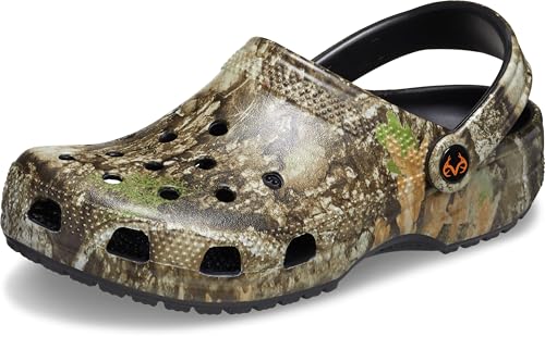 Crocs Unisex-Adult Classic Realtree Clog, Multi APX, 9 Women/7 Men