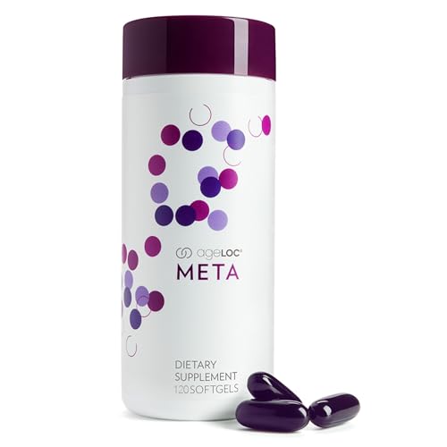 Nu Skin ageLOC Meta | Premium Dietary Supplement | Advanced Soft Gel Capsules Promoting Metabolic Health, Immune Support, Antioxidant Defense, and Improved Gut Health