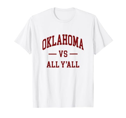 Oklahoma vs All Y'all - Throwback Design - Classic T-Shirt