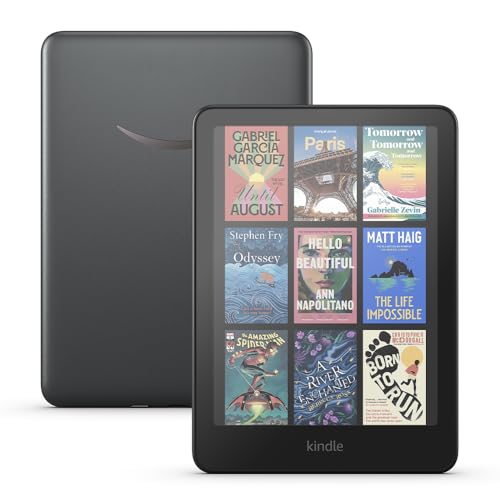 Amazon Kindle Colorsoft Signature Edition (32 GB) – With colour display, auto-adjusting front light, wireless charging and long battery life