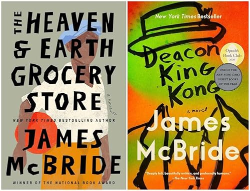 James McBride Bestselling 2 Books Collection (Hardcover) - The Heaven & Earth Grocery Store; Deacon King Kong (Oprah's Book Club)