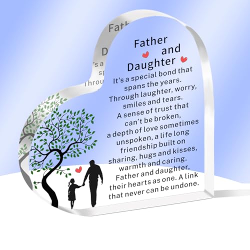 AMZQ Dad Gifts From Daughter Dad Fathers Day Christmas Birthday Gifts Father Daughter Present