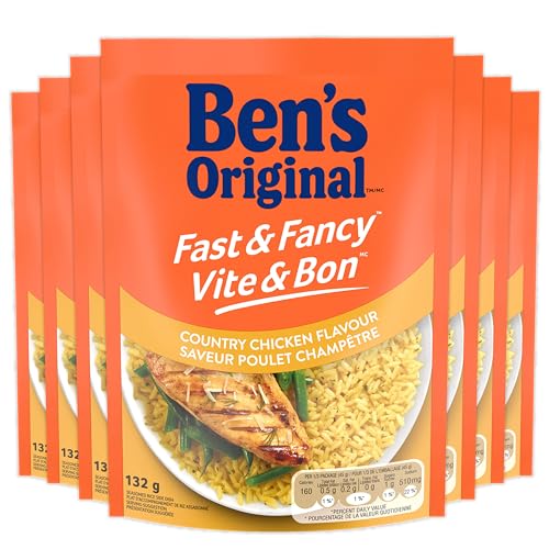BEN'S ORIGINAL™ FAST & FANCY™ Country Chicken Flavour Rice, 12PK CASE