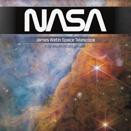 2025 NASA: James Webb Space Telescope Wall Calendar