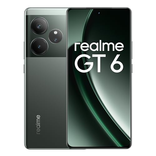 Realme GT 6 17,2 cm (6.78") Double SIM Android 14 5G USB Type-C 16 Go 512 Go 5500 mAh Vert