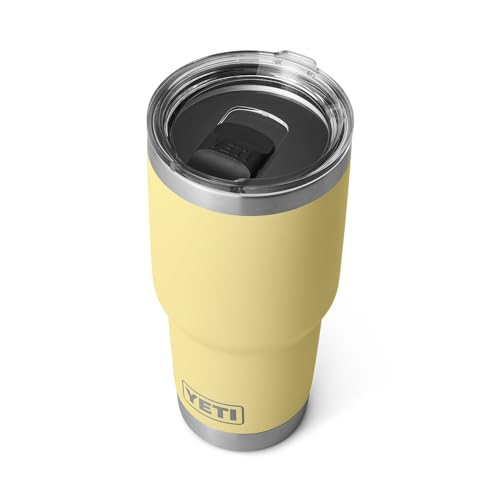 YETI Rambler 30 oz Tumbler, Stainless Steel, Vacuum Insulated with MagSlider Lid, Daybreak Yellow