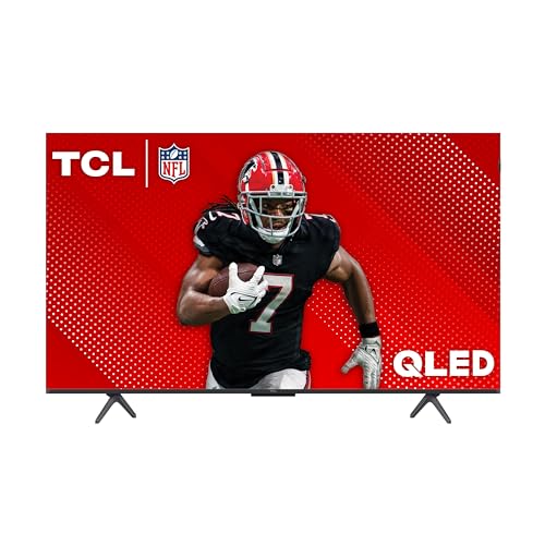 TCL 50-Inch Q65 QLED 4K UHD Smart TV with Google TV (50Q651G-CA, 2024 Model) Dolby Vision, Dolby Atmos, HDR Pro+, Voice Remote, Works with Alexa, Streaming Television