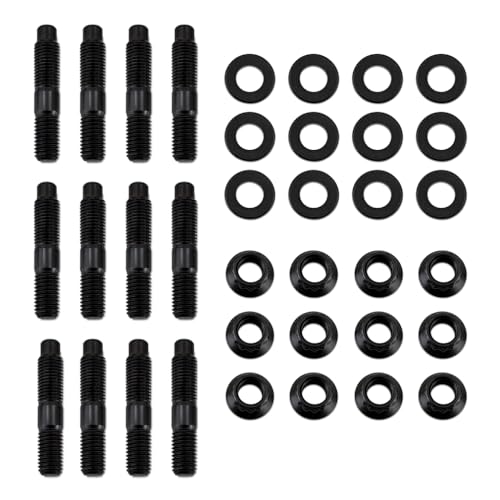 Exhaust Manifold Stud Kit, Compatible with Dodge Ram 5.9L/6.7L Cummins 1994-2018