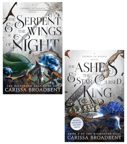 Crowns of Nyaxia Series 2 Books Set – The Serpent & the Wings of Night and The Ashes & the Star-Cursed King