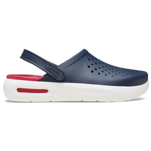 Crocs Unisex-Adult Inmotion Clog with Literide Comfort, Slip On Shoes for Women and Men, Navy, 9 Women/7 Men