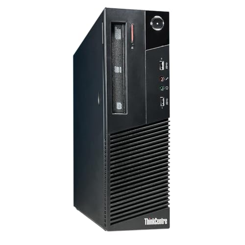 Lenovo - Schneller PC mit Intel Core i7 - Desktop Computer + Silent Rechner für Büro & Home Office mit 4,0 GHZ - 32GB RAM - 1TB SSD - USB3.0 - WLAN - inkl Windows 11 Pro + Greed Maus/Tastatur