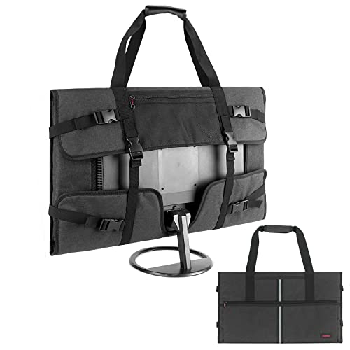 Kingshion Travel Carrying Bag Compatible with 32 " All-in-One Desktop Computer and 32 "Monitor (Dark Grey)