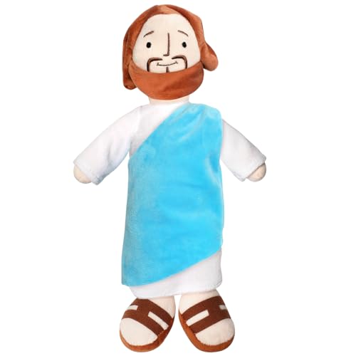 Jesus Plush 13"/34cm Jesus Plushie My Friend Jesus Stuffed Plush Doll Toys for Home Easter Decoration,Birthday Gifts for Kids Adults