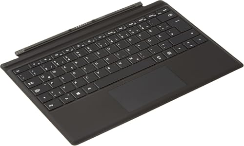 Microsoft Surface Pro Type Cover (für Surface Pro 4-7) (QWERTZ Deutsch) Schwarz (Generalüberholt)