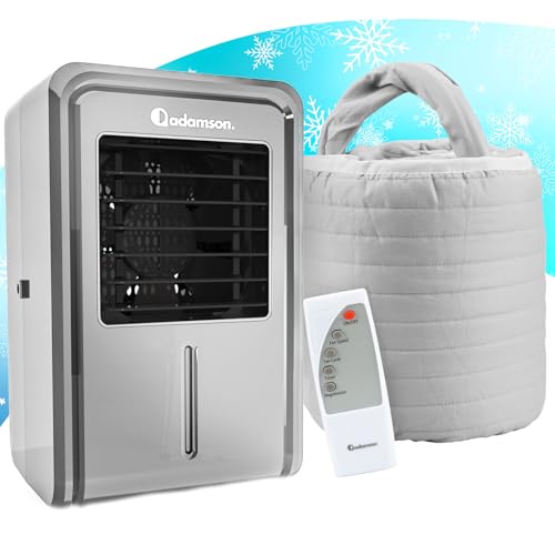 Adamson B10-2 Refroidisseur Lit Twin 75” x 39” - Surmatelas Rafraichissant 100% Coton - Matelas Climatisé Idéal Contre Les Sueurs Nocturnes - pour Les Nuits Chaudes - Garantie 5 Ans - Gris