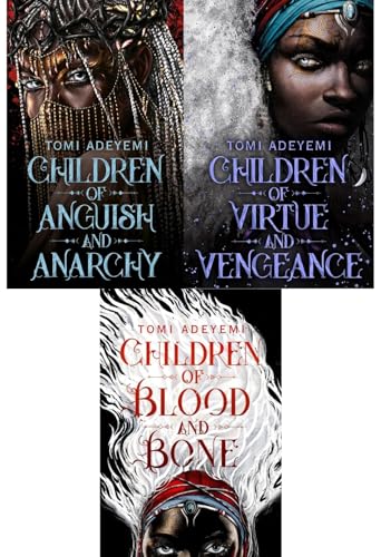 Legacy of Orisha Series 3 Books Set (Paperback) – Children of Blood and Bone, Children of Virtue and Vengeance, and Children of Anguish and Anarchy