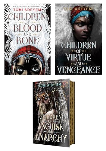 Legacy of Orisha Series 3 Books Set (Hardcover) – Children of Blood and Bone, Children of Virtue and Vengeance, and Children of Anguish and Anarchy