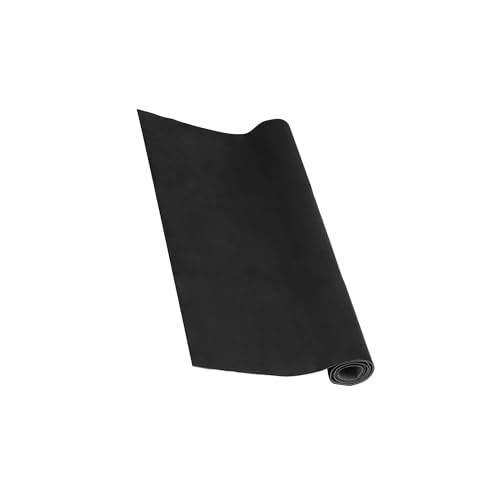 VekAuto Suede Headliner Fabric 36" Length x 60" Width Foam Backed for Car Truck RV SUV Interior Trim Protect Aging Broken Faded DIY Repair Replacement Black Auto Accessories