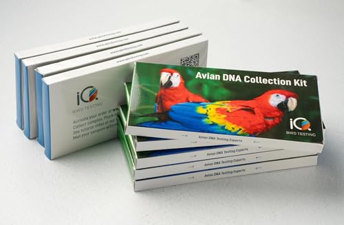 Bird DNA Gender Test Sample Collection Kit - Accurate Genetic Testing Supplies for Avian Gender Determination - Easy Gender Reveal with Blood, Feather or Egg Samples - Trusted Florida Lab Service