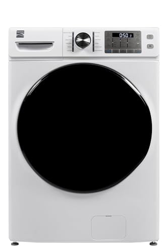 Kenmore 4.5 cu. ft. Front Load Washer with Stain Removing Steam Treatment-Sanitize Cycle-Reduce Laundry Time with Accela Wash-LED-Energy Star Certified, White