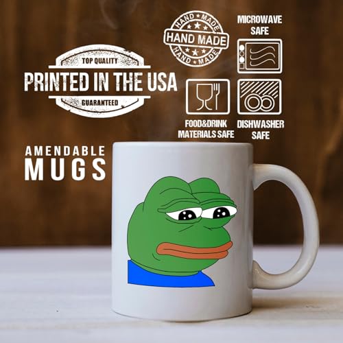 momime Feelsbadman Mug Twitch Bttv Emote Mug Pepe The Frog Mug Feels Bad Man Gift Meme