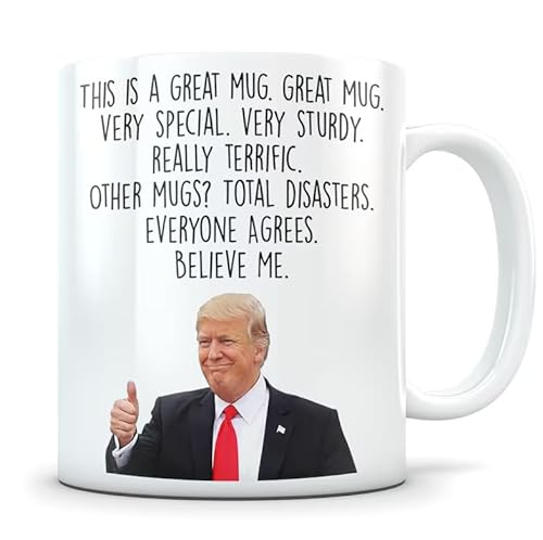 MUGSMAFIA Donald Trump Mug, Trump Gift, Trump 2024, Trump Election, Republican Gift Printed Coffee and Tea Ceramic Mug- 320 ML Ceramic Coffee Mug 2770