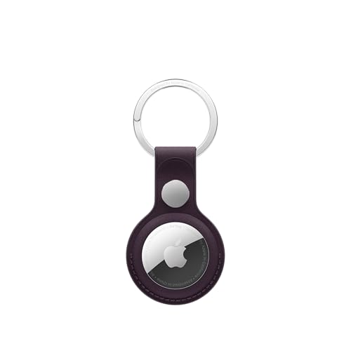 Apple AirTag FineWoven Key Ring - BlackBerry ​​​​​​​