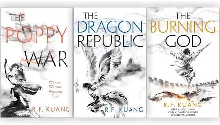 By R. F Kuang | The Poppy War Trilogy Books Set: [The Poppy War, The Dragon Republic & The Burning God]