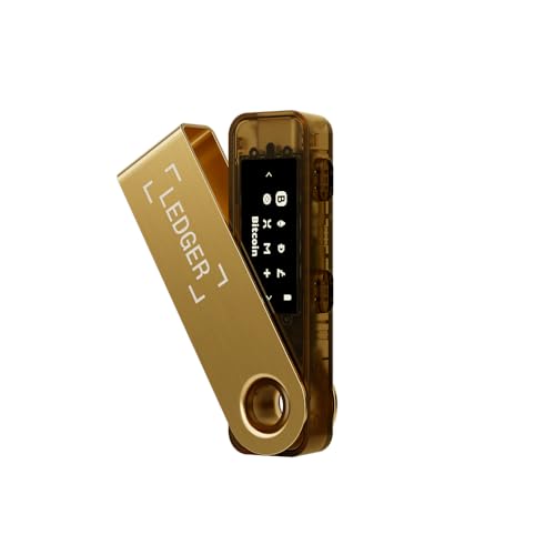 Ledger Nano S Plus (Gold) : The Perfect Entry-Level Hardware Wallet to securely Manage All Your Crypto and NFTs (for Android or Desktop only)