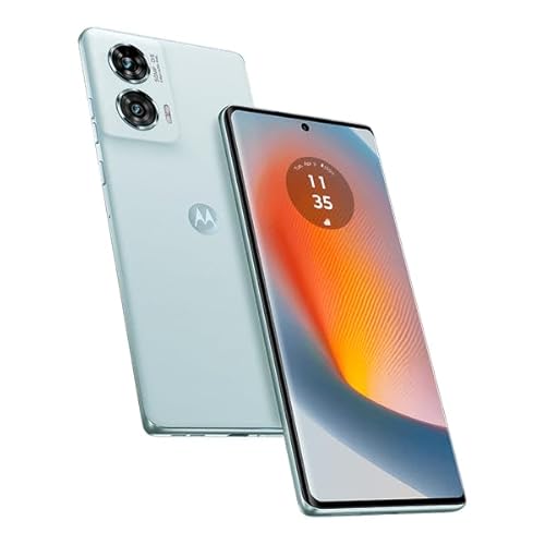 Motorola Moto Edge 50 Fusion 5G (XT2429-1) Dual Sim | GSM Unlocked | 6.7" P-OLED 120Hz Display | 8GB Ram 256GB Storage - International Version - (Blue)