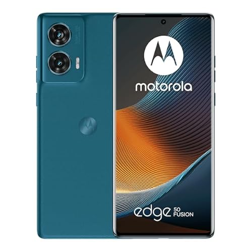 Motorola Moto Edge 50 Fusion 5G (XT2429-1) Dual Sim | GSM Unlocked | 6.7" P-OLED 120Hz Display | 8GB Ram 256GB Storage - International Version - (Green)