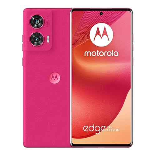 Motorola Moto Edge 50 Fusion 5G (XT2429-1) Dual Sim | GSM Unlocked | 6.7" P-OLED 120Hz Display | 8GB Ram 256GB Storage - International Version - (Pink)