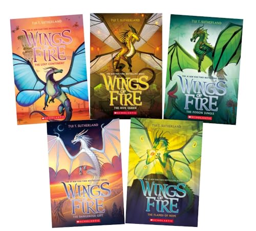 Wings of Fire Series 5 Books Set (# 11 - # 15) - Paperback Edition