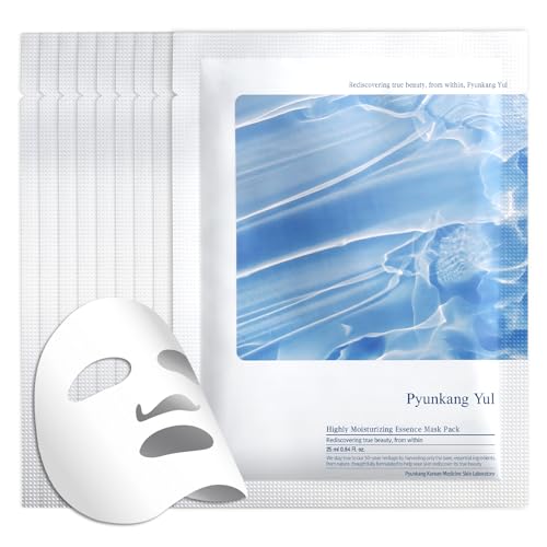 [PKY] Pyunkang Yul Highly Moisturizing Mask Pack 10pcs - Korean Ceramide Vitamin Face Sheet Mask Skin Care Products