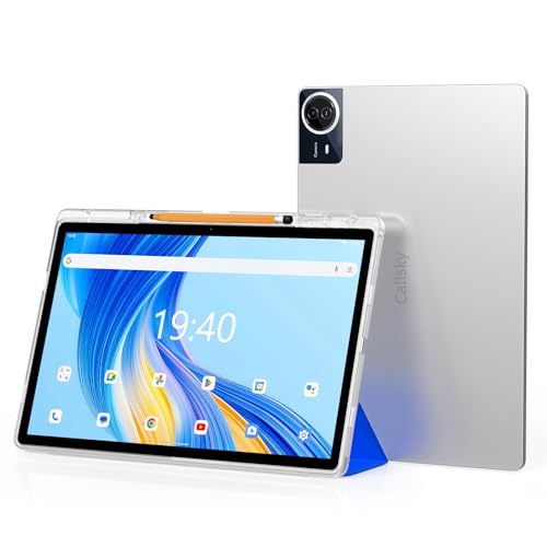 14.1 inch Large Screen Android Tablet, 2 Years Protection, 16GB RAM, 256GB ROM, 1200x1920 IPS FHD Display, Reinforced Type-C Port, 18W PD Charger,10000mAh Battery, WiFi 6 & Bluetooth 5.4, 4G LTE