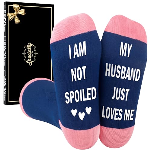 Moyel Funny Gifts for Wife from Husband Birthday Gifts for Wife Gift Ideas for Wife for Christmas Wedding Anniversary Valentines Day Fun Funny Socks for Women Romantic Gifts for Her