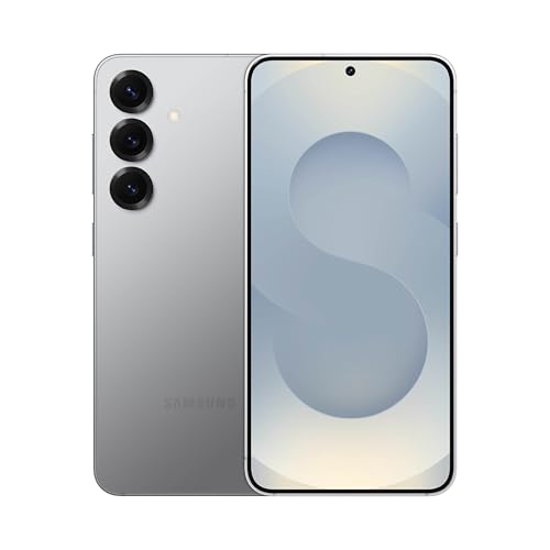 SAMSUNG Galaxy S25 Cell Phone, 256GB AI Smartphone, Unlocked Android, AI Camera, Fast Processor, ProScaler Display, Long Battery Life, 2025, US 1 Yr Manufacturer Warranty, Silver Shadow